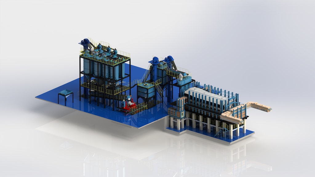 Oxy-fuel Glass Furnace