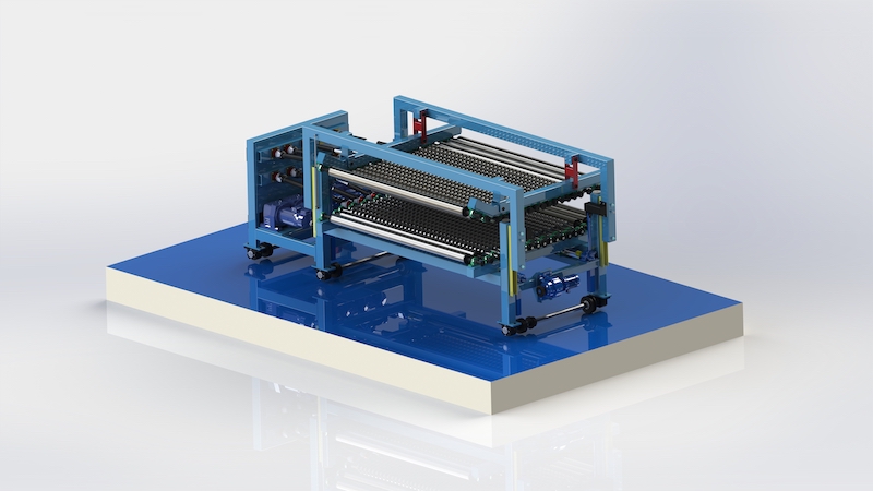 Multi-section Pleating Machine