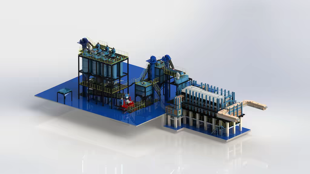 Oxy-fuel Glass Furnace