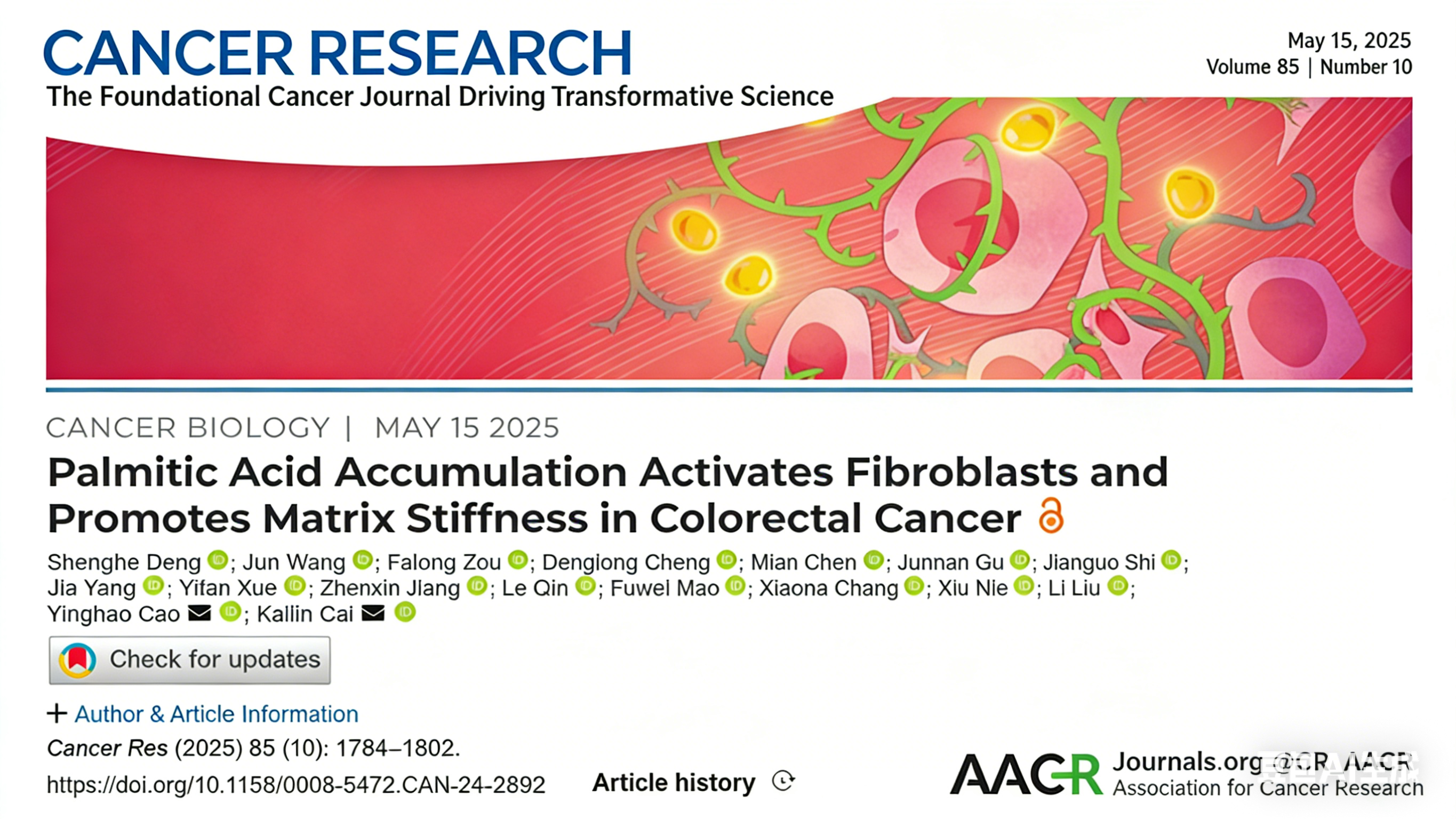 GeoMx DSP+mIF助力梗阻性结直肠癌研究